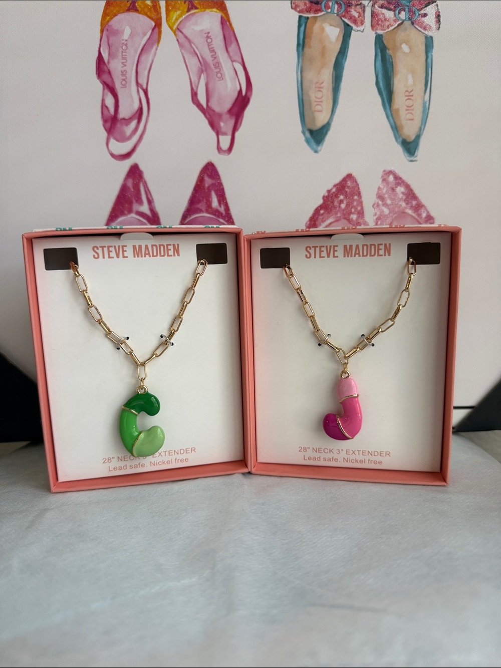 BUYERS CHOICE Steve Madden Gold-Tone Chain Necklace .